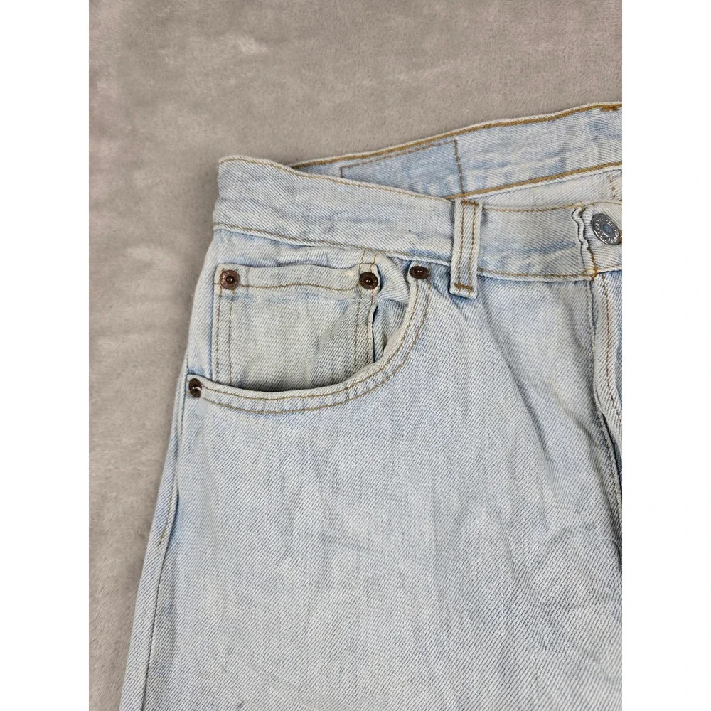 Vintage Levi's 501 Jeans‎ Mens 33x30 FIt 31x30 Blue Button Fly Made in USA *Read